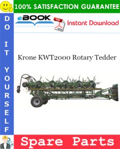 Krone KWT2000 Rotary Tedder Spare Parts Catalog