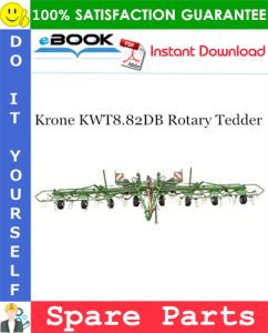Krone KWT8.82DB Rotary Tedder Spare Parts Catalog
