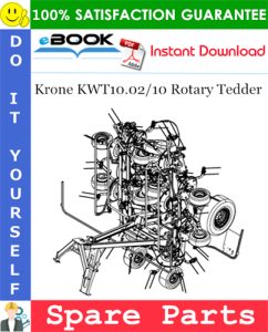 Krone KWT10.02/10 Rotary Tedder Spare Parts Catalog