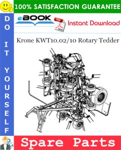 Krone KWT10.02/10 Rotary Tedder Spare Parts Catalog