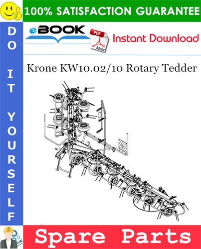 Krone KW10.02/10 Rotary Tedder Spare Parts Catalog