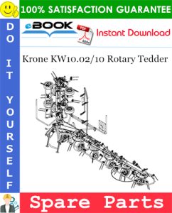Krone KW10.02/10 Rotary Tedder Spare Parts Catalog