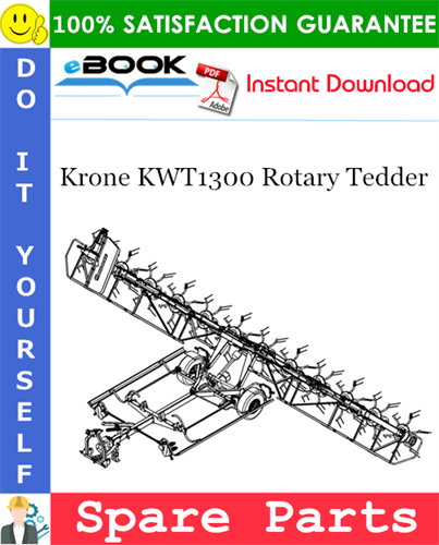 Krone KWT1300 Rotary Tedder Spare Parts Catalog