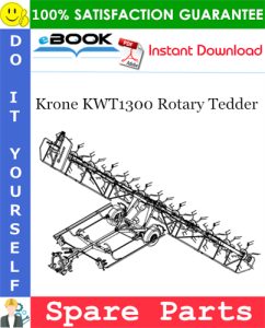 Krone KWT1300 Rotary Tedder Spare Parts Catalog