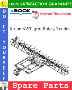Krone KWT1300 Rotary Tedder Spare Parts Catalog