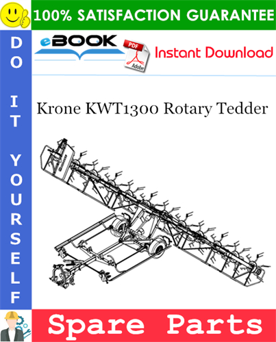 Krone KWT1300 Rotary Tedder Spare Parts Catalog