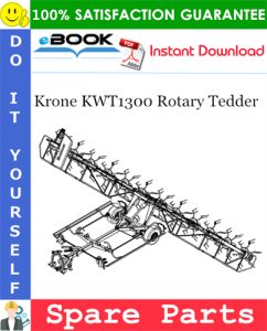 Krone KWT1300 Rotary Tedder Spare Parts Catalog