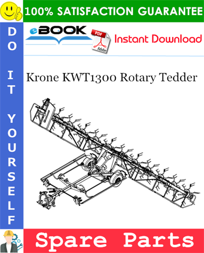 Krone KWT1300 Rotary Tedder Spare Parts Catalog