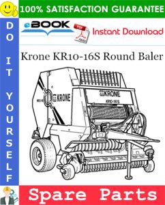 Krone KR10-16S Round Baler Spare Parts Catalog