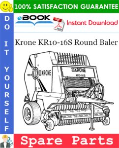 Krone KR10-16S Round Baler Spare Parts Catalog