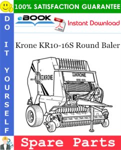 Krone KR10-16S Round Baler Spare Parts Catalog