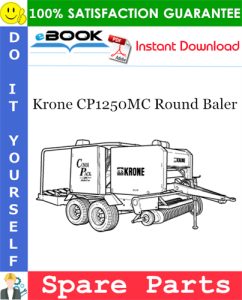 Krone CP1250MC Round Baler Spare Parts Catalog