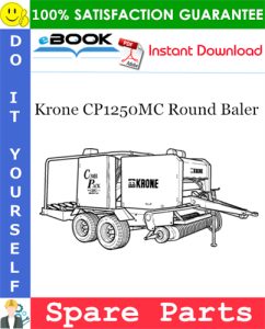 Krone CP1250MC Round Baler Spare Parts Catalog