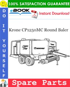 Krone CP1250MC Round Baler Spare Parts Catalog