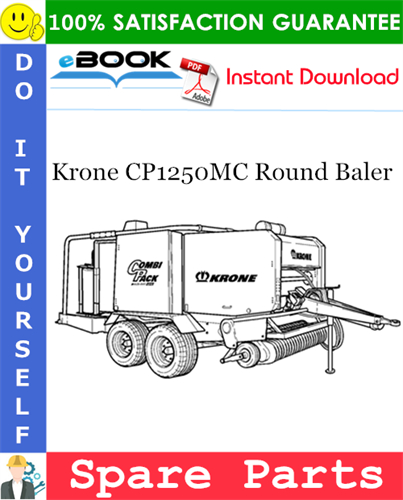 Krone CP1250MC Round Baler Spare Parts Catalog
