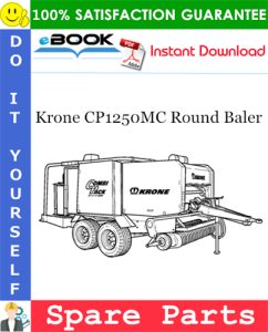 Krone CP1250MC Round Baler Spare Parts Catalog