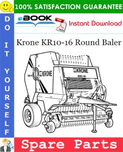 Krone KR10-16 Round Baler Spare Parts Catalog