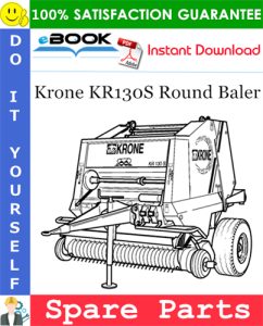 Krone KR130S Round Baler Spare Parts Catalog