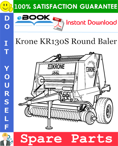 Krone KR130S Round Baler Spare Parts Catalog