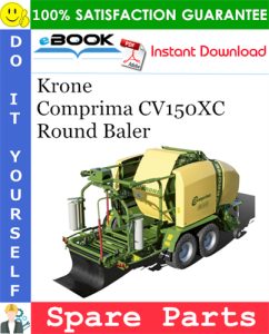Krone Comprima CV150XC Round Baler Spare Parts Catalog