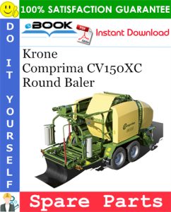 Krone Comprima CV150XC Round Baler Spare Parts Catalog