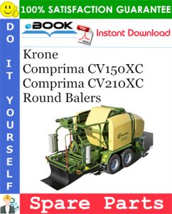Krone Comprima CV150XC, Comprima CV210XC Round Balers