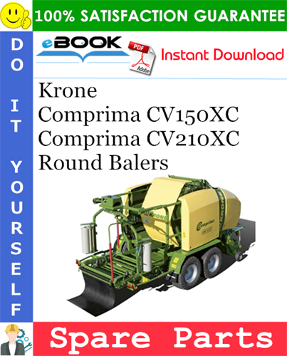 Krone Comprima CV150XC, Comprima CV210XC Round Balers