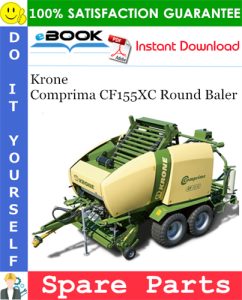 Krone Comprima CF155XC Round Baler Spare Parts Catalog