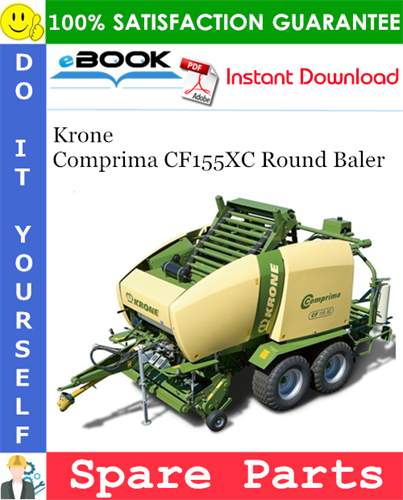 Krone Comprima CF155XC Round Baler Spare Parts Catalog