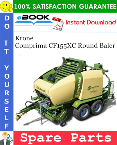 Krone Comprima CF155XC Round Baler Spare Parts Catalog