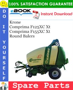 Krone Comprima F125XC Xt, Comprima F155XC Xt Round Balers