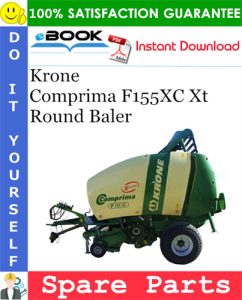 Krone Comprima F155XC Xt Round Baler Spare Parts Catalog