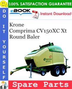 Krone Comprima CV150XC Xt Round Baler Spare Parts Catalog