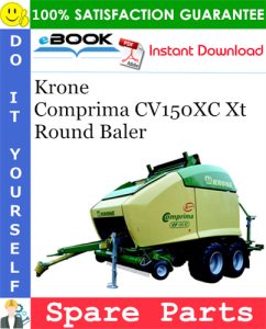 Krone Comprima CV150XC Xt Round Baler Spare Parts Catalog