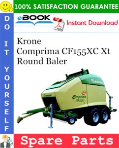 Krone Comprima CF155XC Xt Round Baler Spare Parts Catalog