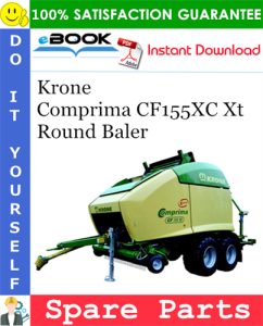 Krone Comprima CF155XC Xt Round Baler Spare Parts Catalog