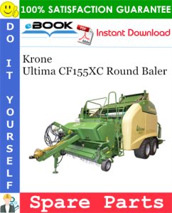 Krone Ultima CF155XC Round Baler Spare Parts Catalog