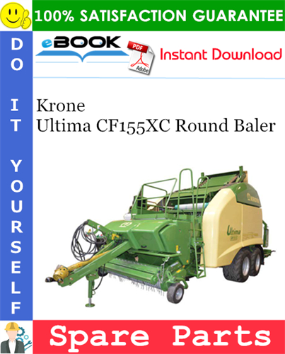 Krone Ultima CF155XC Round Baler Spare Parts Catalog