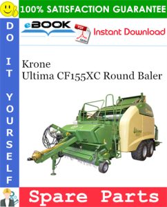 Krone Ultima CF155XC Round Baler Spare Parts Catalog