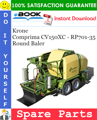 Krone Comprima CV150XC - RP701-35 Round Baler Spare Parts Catalog