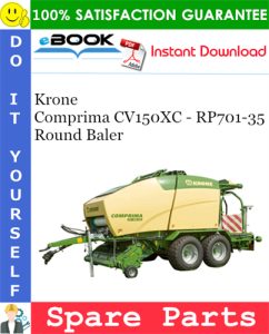 Krone Comprima CV150XC - RP701-35 Round Baler Spare Parts Catalog