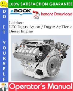 Liebherr LEC D9512 A7-00 / D9512 A7 Tier 2 Diesel Engine