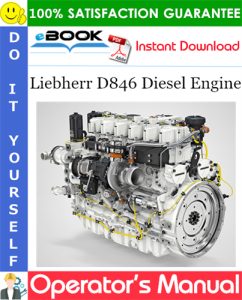 Liebherr D846 Diesel Engine