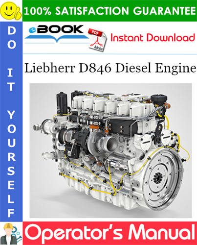 Liebherr D846 Diesel Engine
