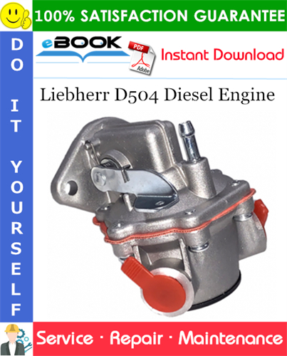 Liebherr D504 Diesel Engine Service Repair Manual
