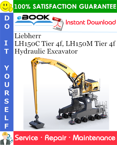 Liebherr LH150C Tier 4f, LH150M Tier 4f Hydraulic Excavator