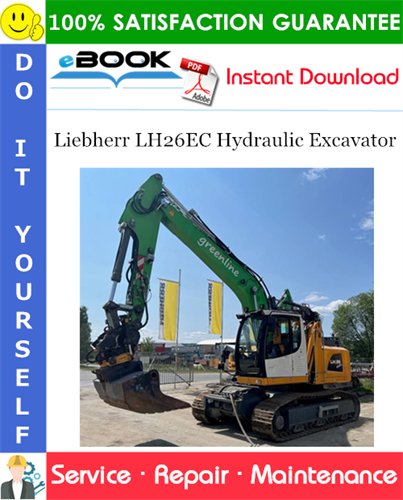 Liebherr LH26EC Hydraulic Excavator Service Repair Manual