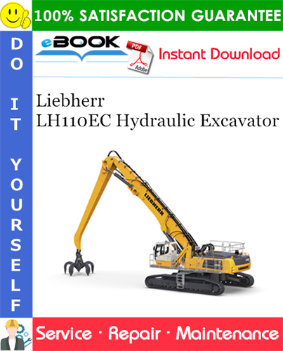 Liebherr LH110EC Hydraulic Excavator Service Repair Manual