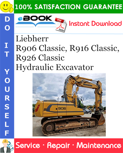 Liebherr R906 Classic, R916 Classic, R926 Classic Hydraulic Excavator