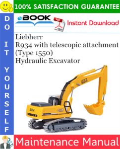 Liebherr R934 with telescopic attachment (Type 1550) Hydraulic Excavator